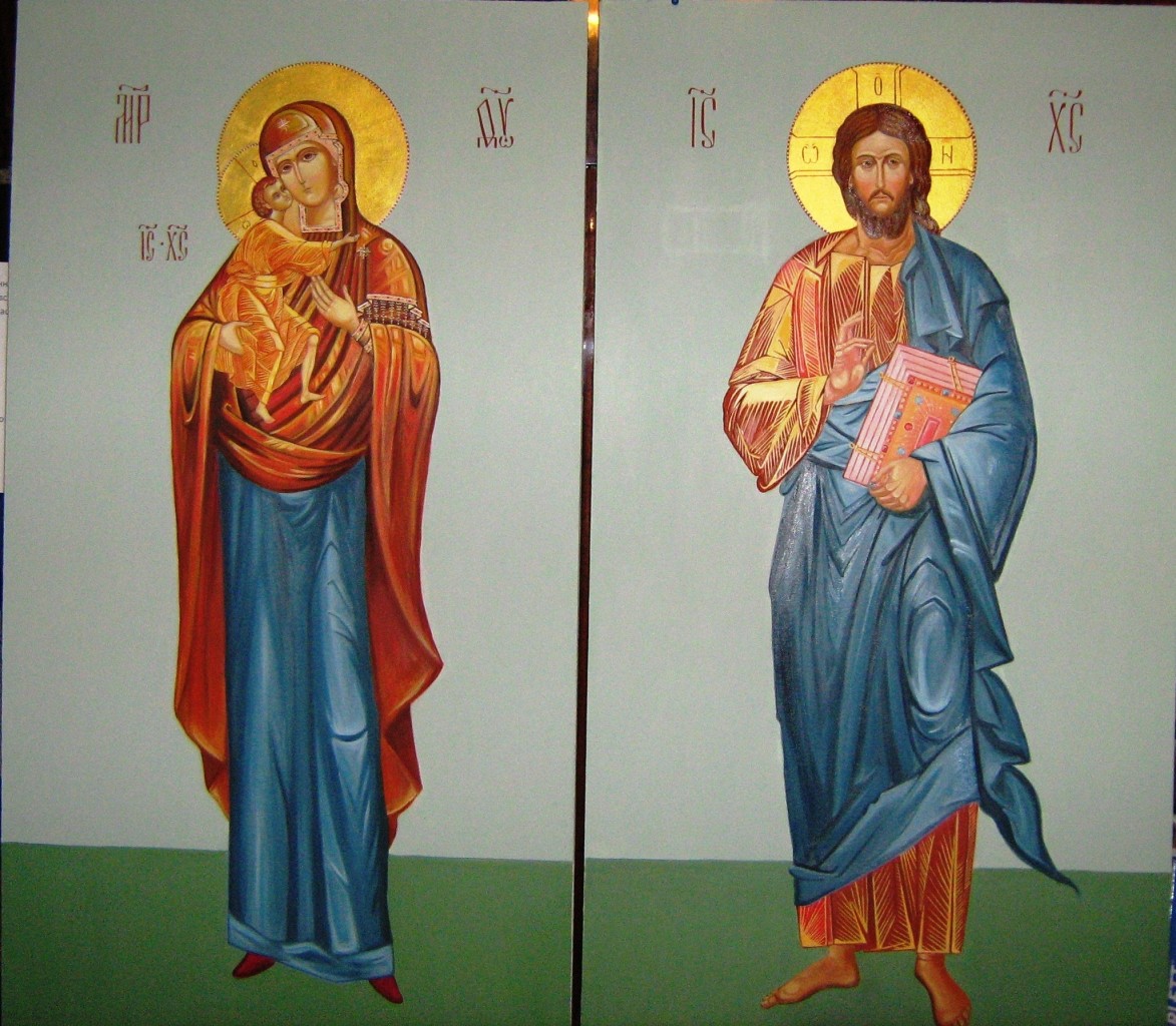 Иконы Божией матери Спасителя для иконостаса
