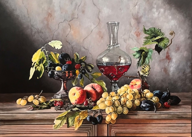 натюрморт с фруктами