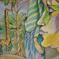 Далёко, на озере Чад...