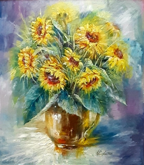 Подсолнухи