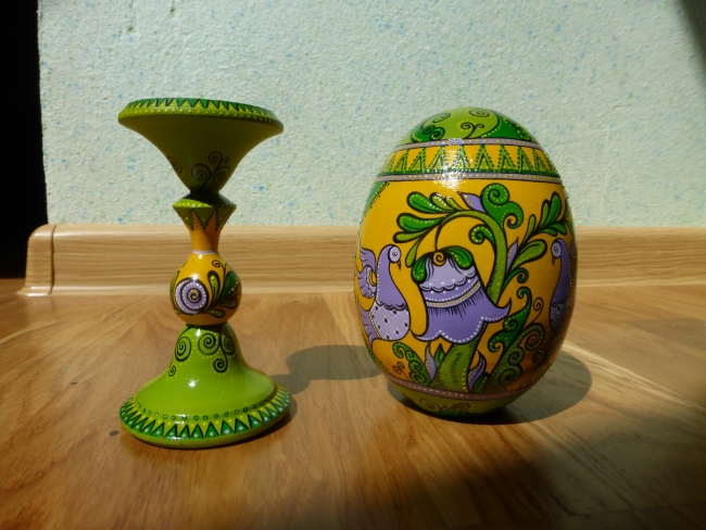 Яйцо сувенирное "Весна"