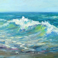 Волна. Чёрное море. Пленэр ZhNataly