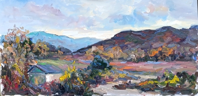 Осень в горах. Пленэр ZhNataly